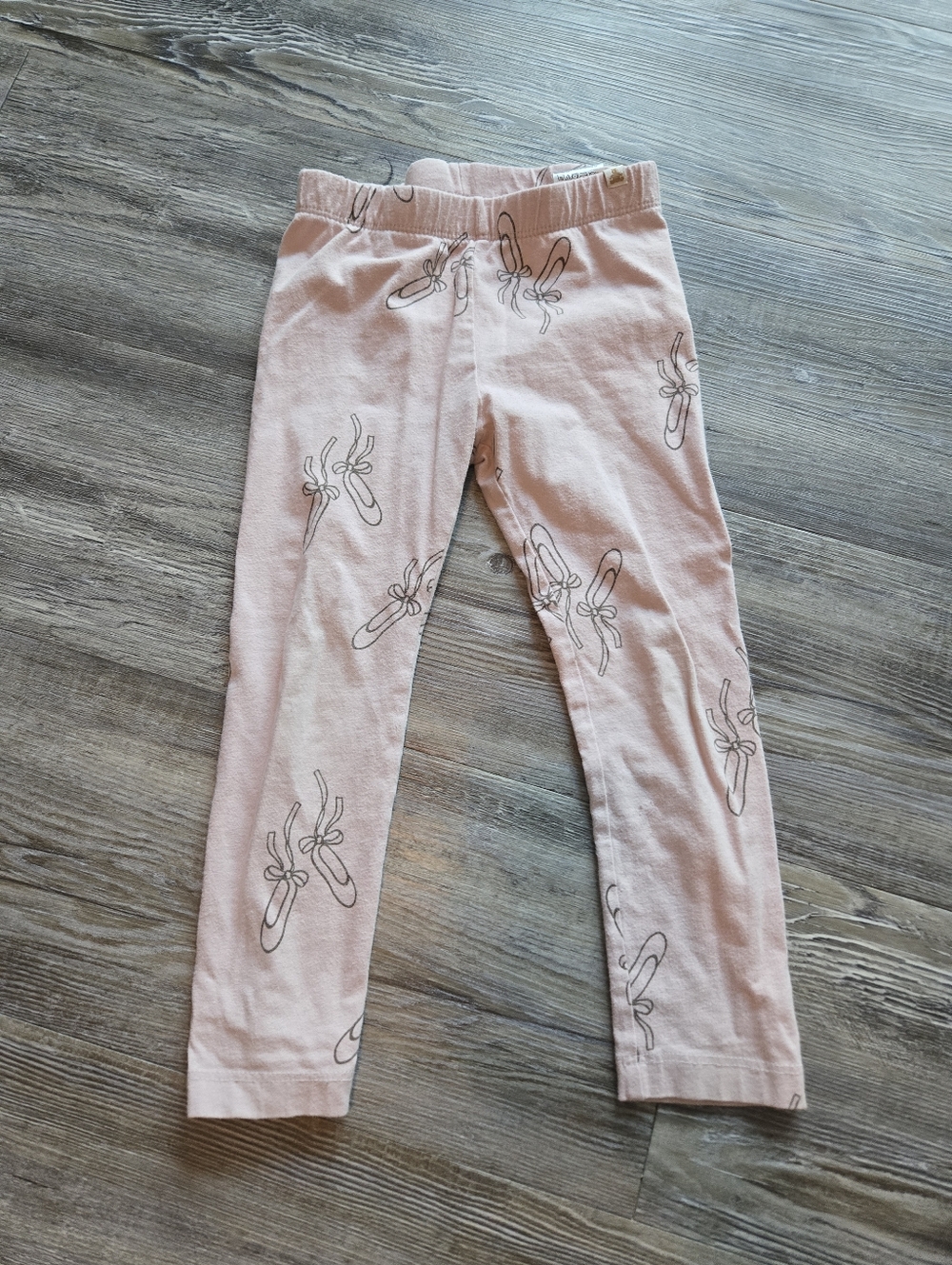 3T Girls GAP Light Pink Ballet Slipper Leggings